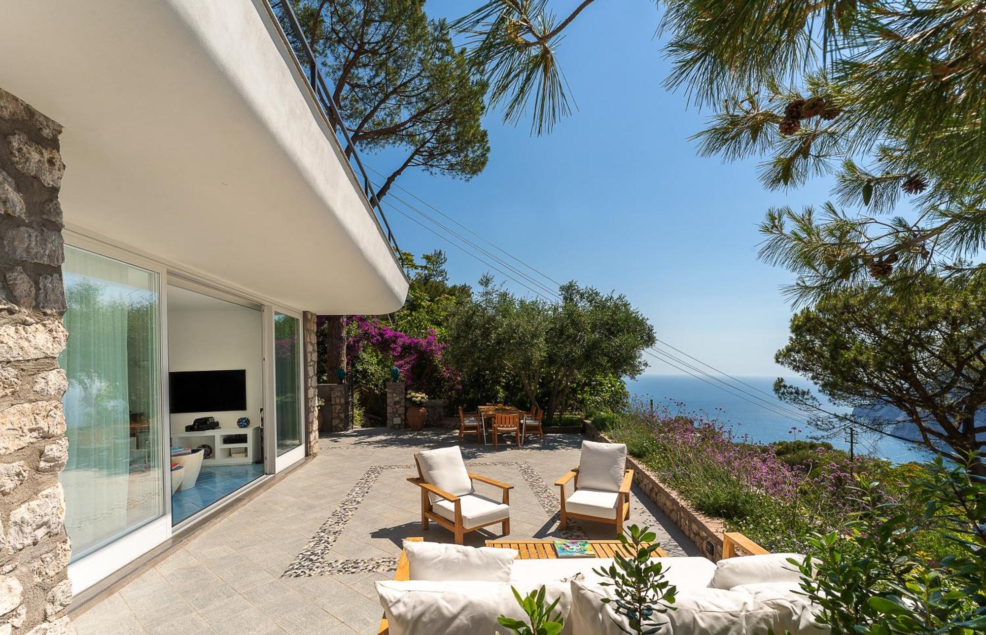 Villa Arabella Capri Bagian luar foto